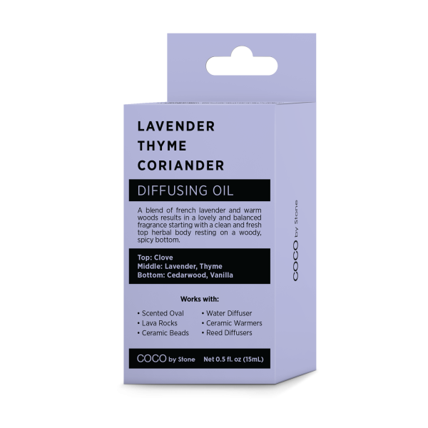 Diffusing Oil (Lavender | Thyme | Coriander) For Cheap - Image 3