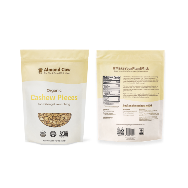 Case of Organic Cashew Pieces - 30 lbs Online - Image 4