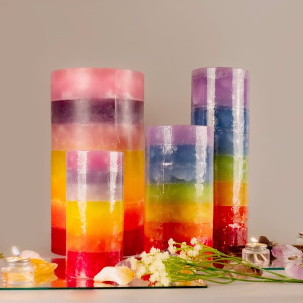 3x6 Chakra Candle For Discount - Image 4