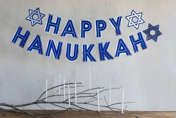 Happy Hanukkah  Banner For Cheap