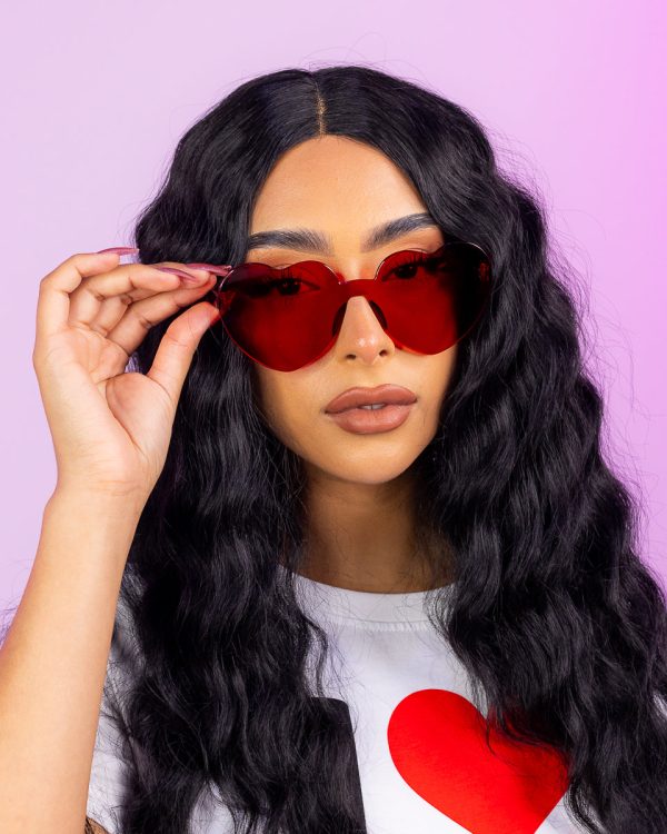 Lolita Heart-Shaped Sunglasses Online now - Image 3