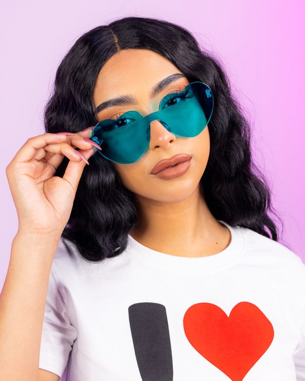 Lolita Heart-Shaped Sunglasses Online now