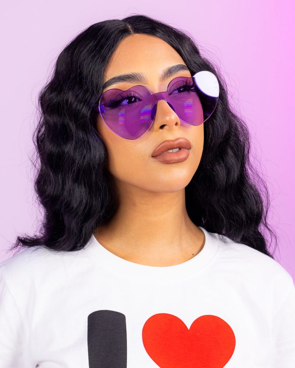 Lolita Heart-Shaped Sunglasses Online now - Image 4