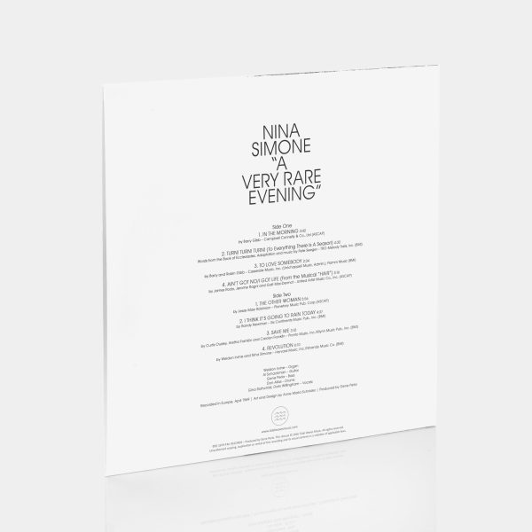 Nina Simone - A Very Rare Evening LP Vinyl Record Online Sale - Image 3