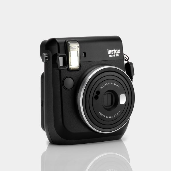 Fujifilm Instax Mini 70 Midnight Black Instant Film Camera For Sale