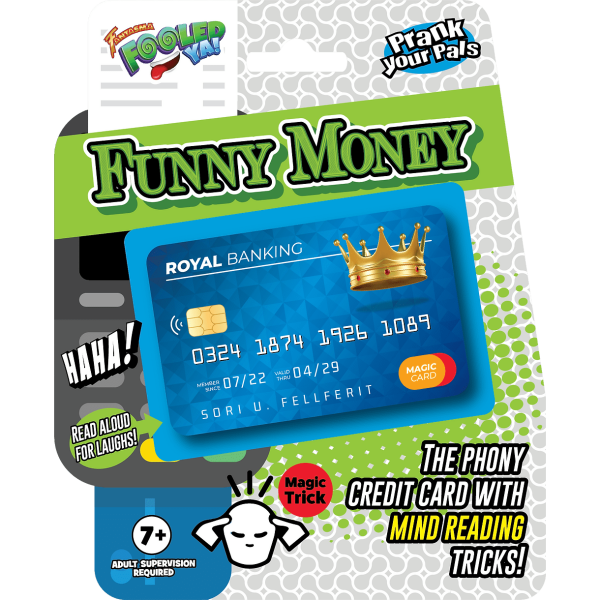 Funny Money Magic Credit Card Mind Reading Trick Online Sale